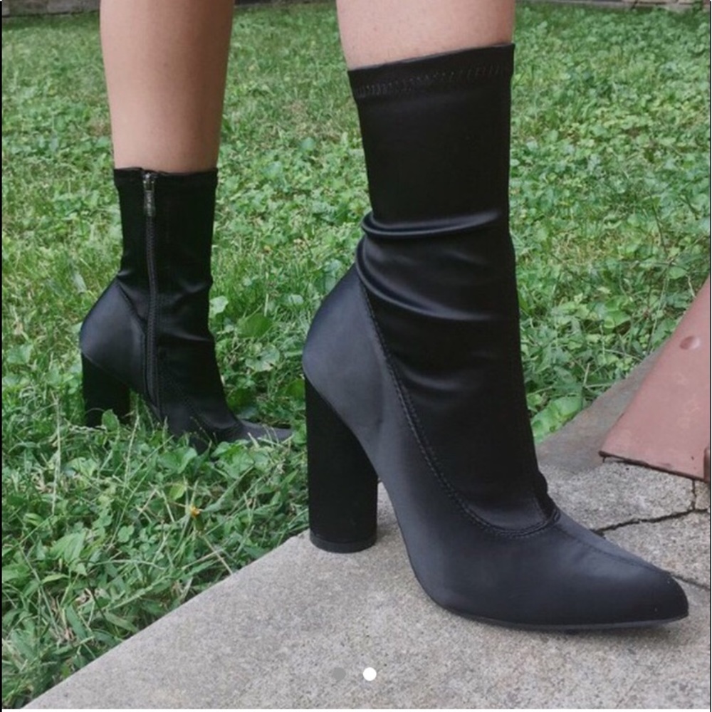 Black booties